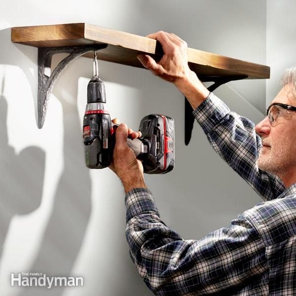 How to Hang Shelves | Family Handyman