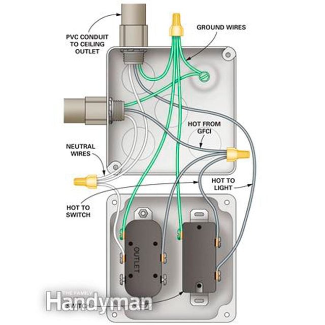 garage outlet and switch wiring guide