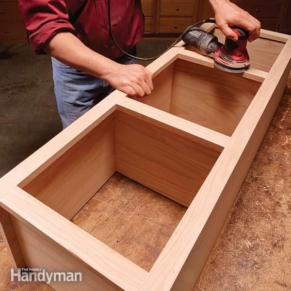 face frame cabinet plans and building tips | family handyman
