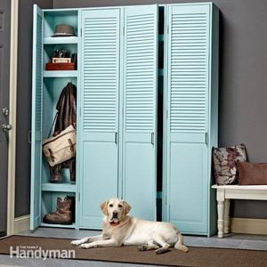 How to Build Mudroom Lockers