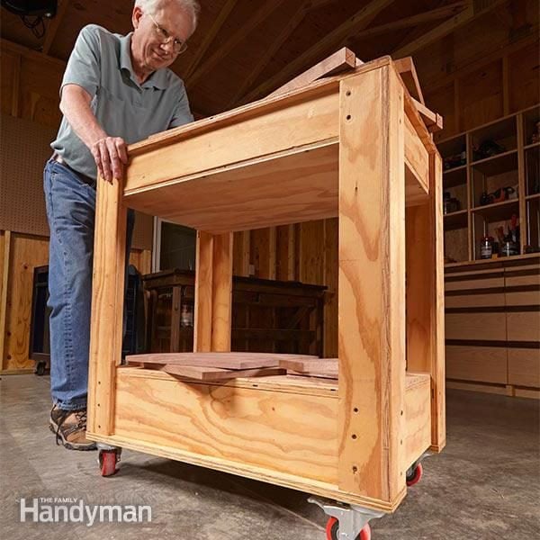 Rolling Tool Box Cart Plans  Family Handyman