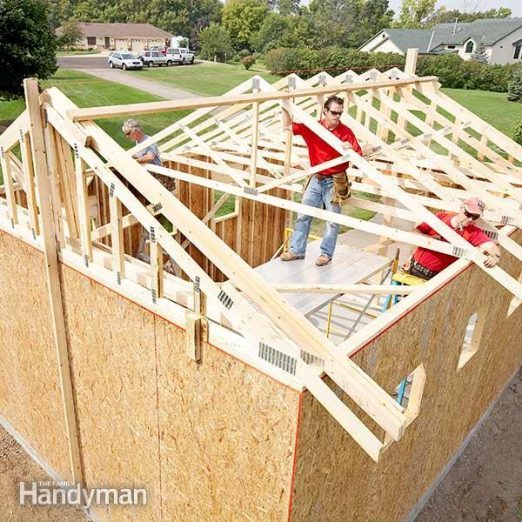 How to Build a Garage: Framing a Garage | Family Handyman