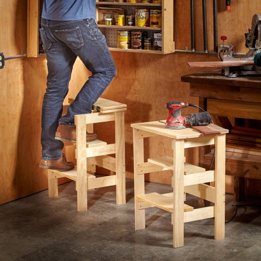 Shop stool/stepladder