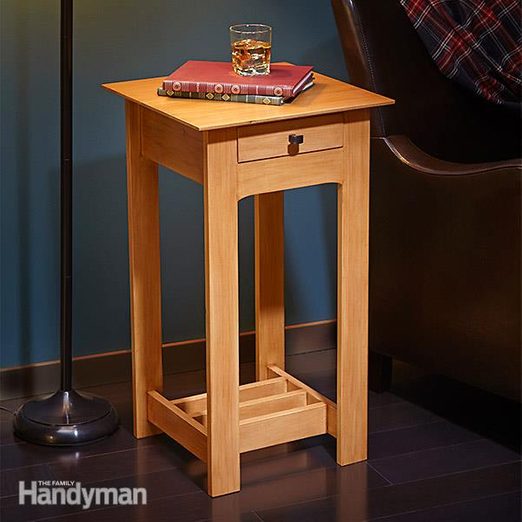 rennie side table, side table plans