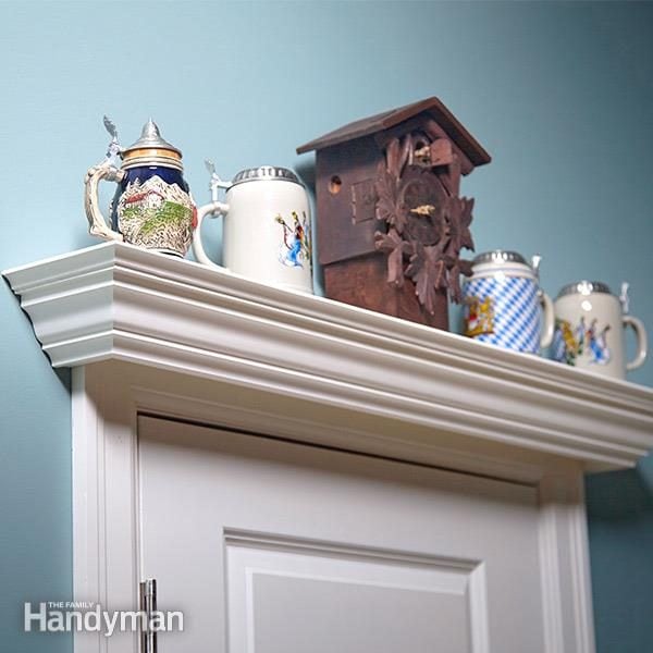 Over The Door Display And Window Shelf Plans Family Handyman