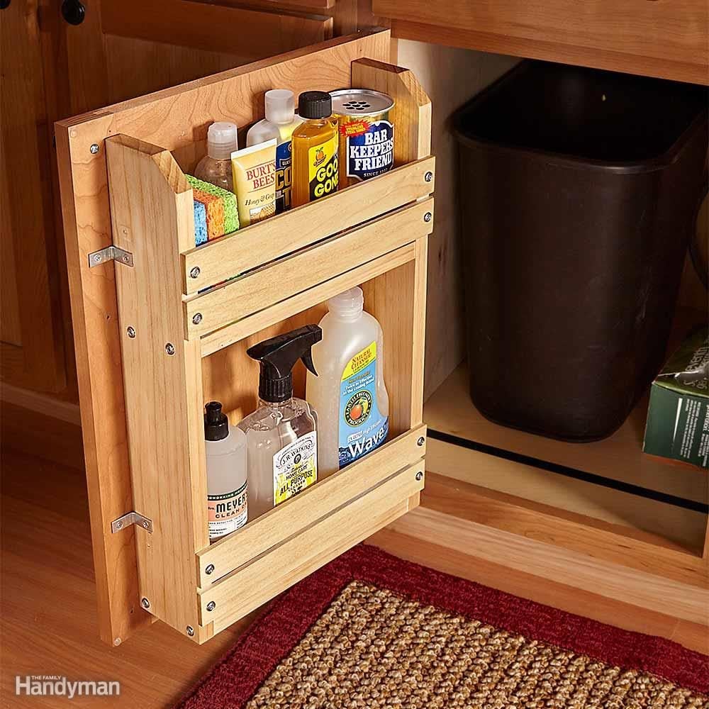 18 Inspiring Inside-Cabinet Door Storage Ideas