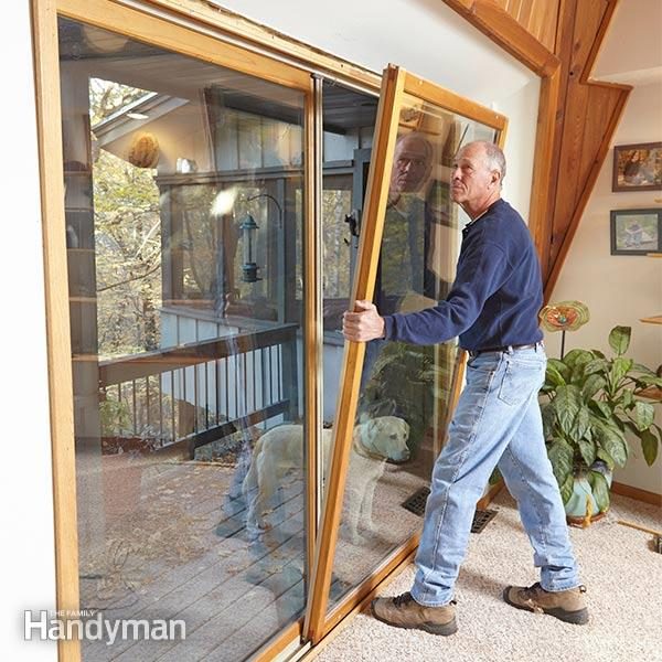 Drafty Patio Door? Weatherstripping Stops Drafts Cold 