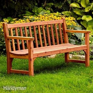 Build a Classic Garden DIY Bench with Dowel Construction
