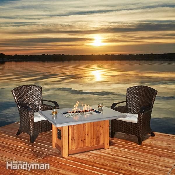 How to Make a DIY Tabletop Fire Pit, DIY Fire Pit Table