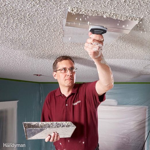 11 Tips on How to Remove a Popcorn Ceiling Faster and Easier