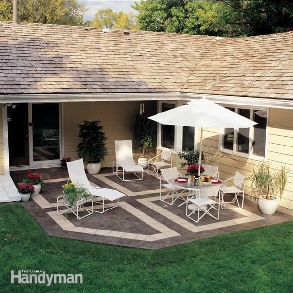 Patio Tiles How To Build A Patio With Ceramic Tile Diy