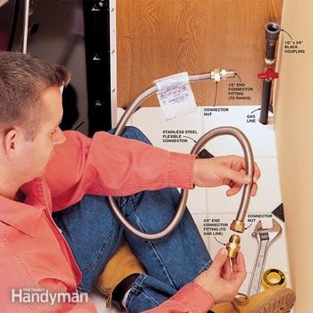 install gas appliances