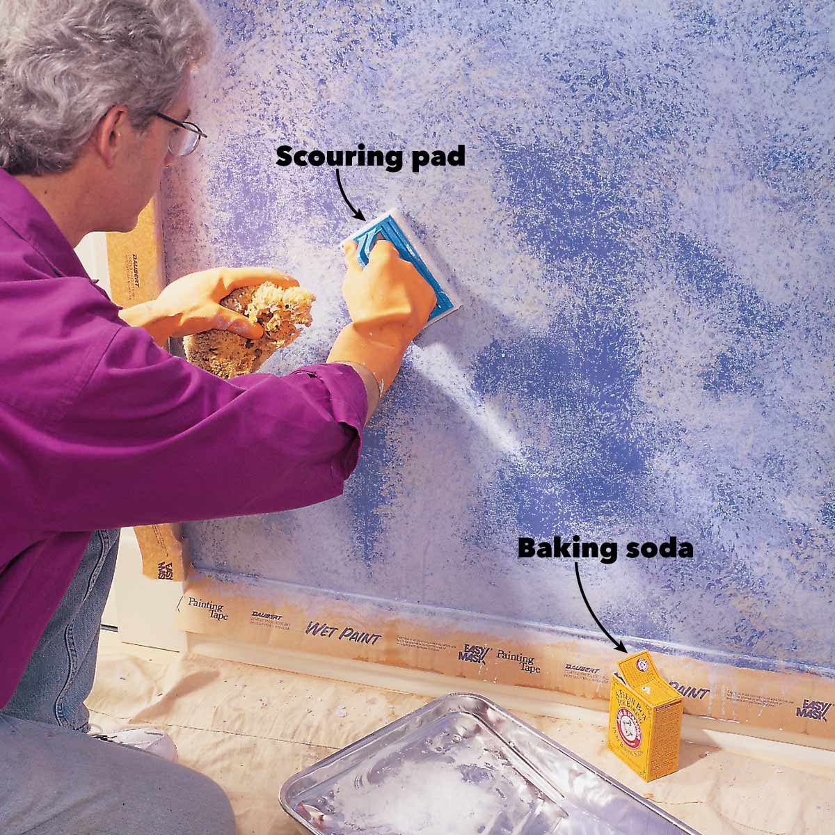 How To Sponge Paint A Wall