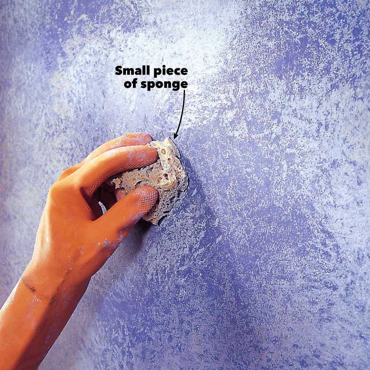 How to Sponge Paint a Wall (DIY)