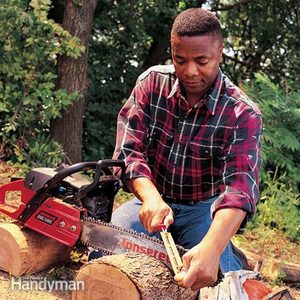 How to Sharpen a Chainsaw