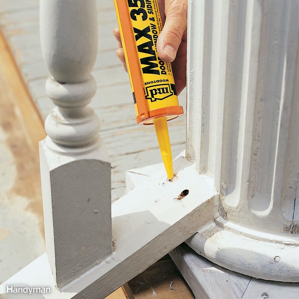 What areas are you planning to caulk?