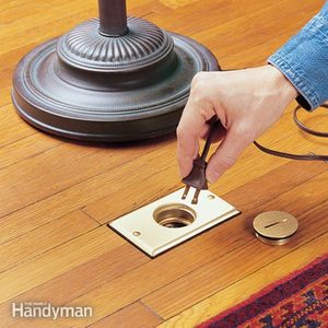 How to Install a Floor Outlet