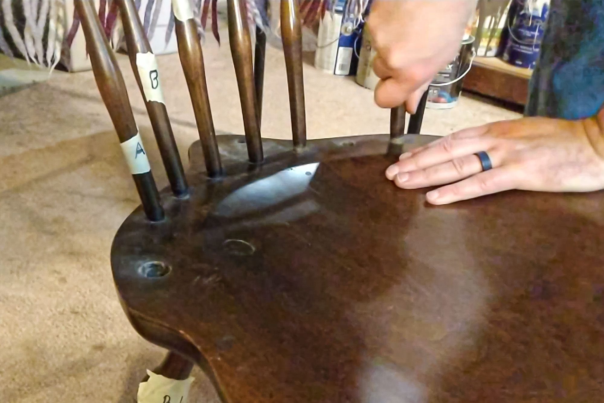 Dissembling Wooden Chair