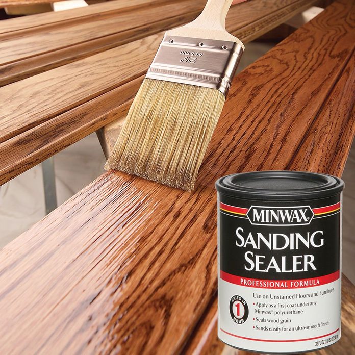 Sanding sealer brushed on | Construction Pro Tips