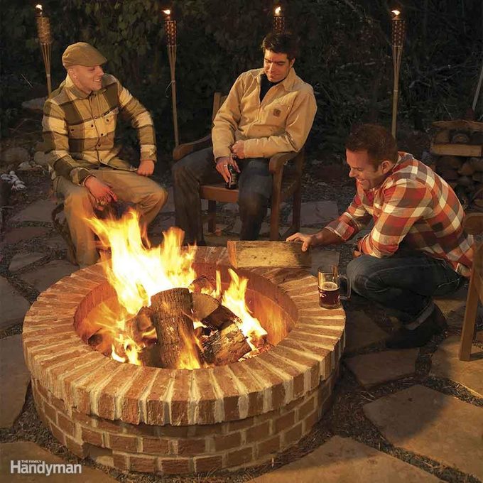 Cozy DIY Fire Pit