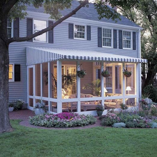 A Screened-In Patio