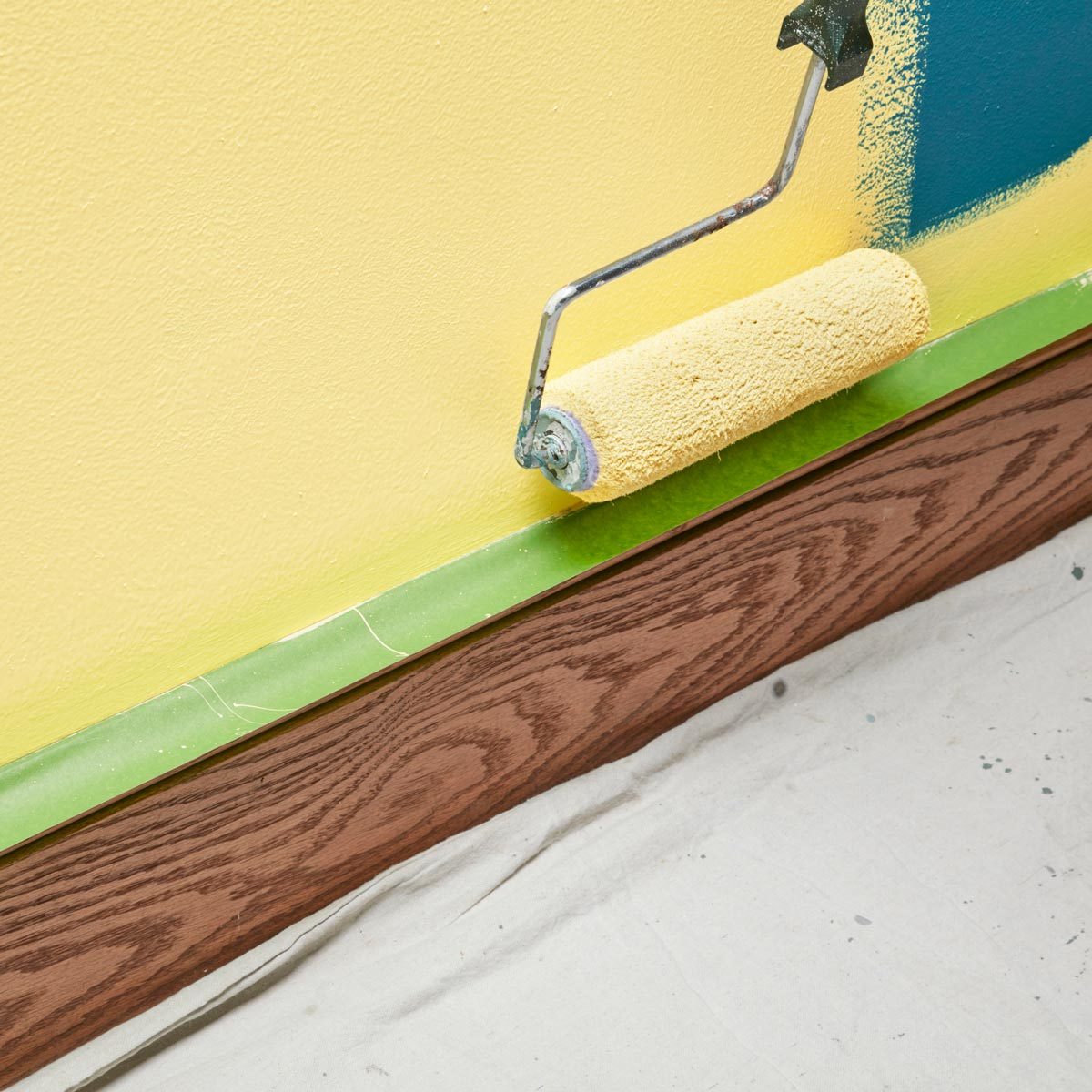 6. Shelter Baseboards from Splatter