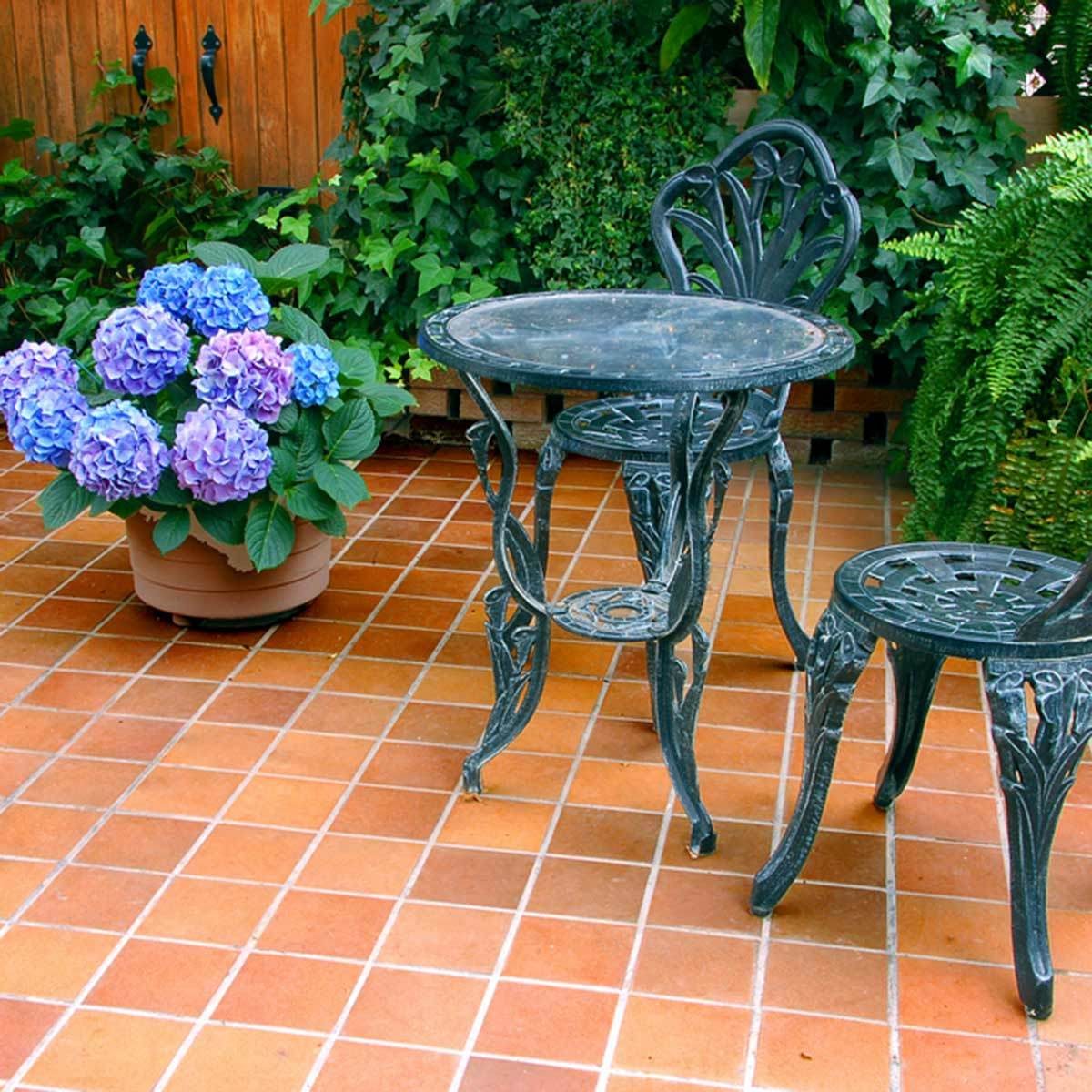 terracotta patio