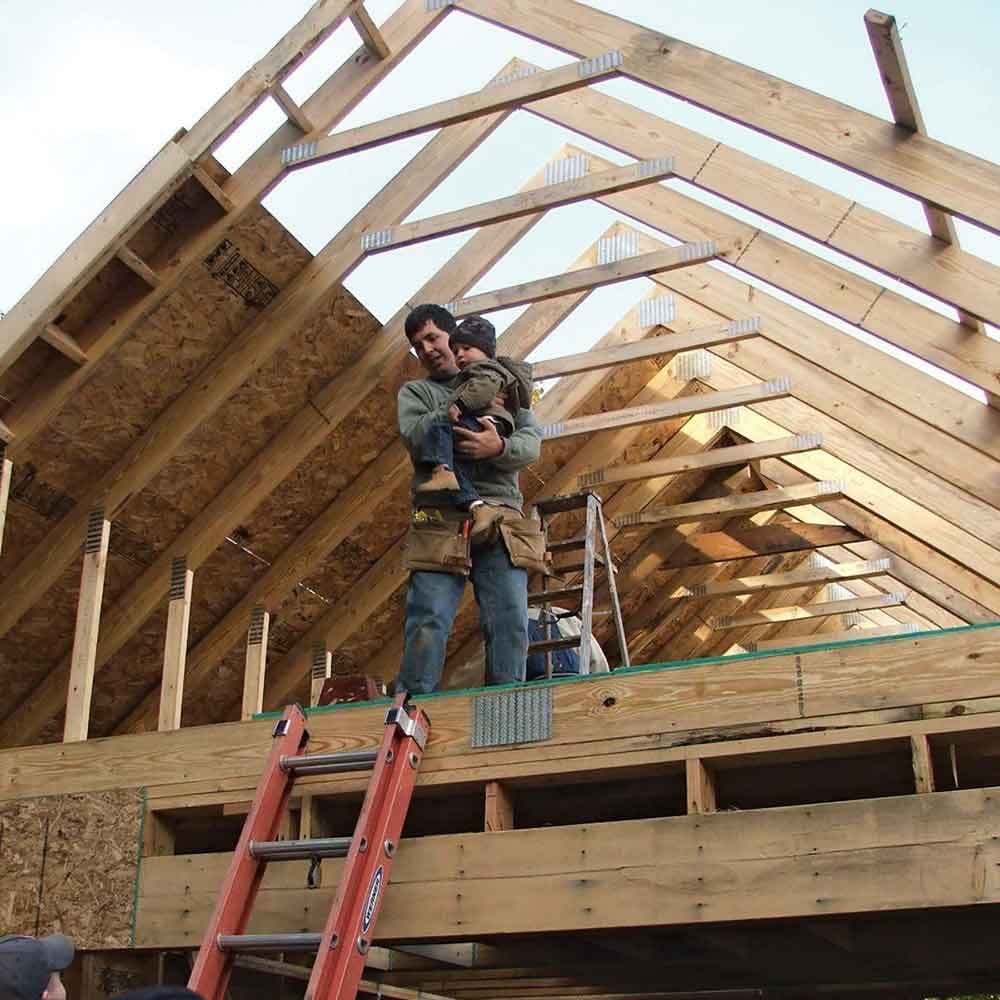Attic trusses are pricey, but they add tons of space