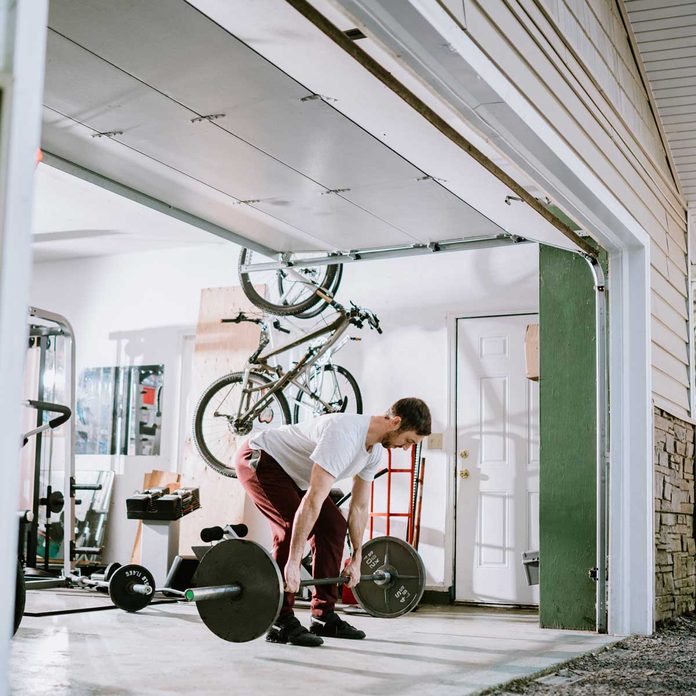 Set Aside a Part of Your Garage for a Home Gym