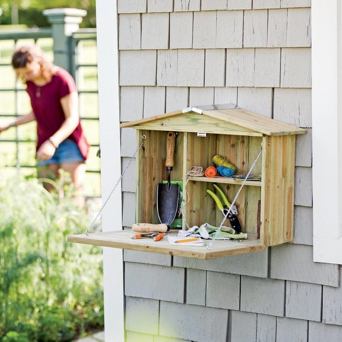 garden tool storage