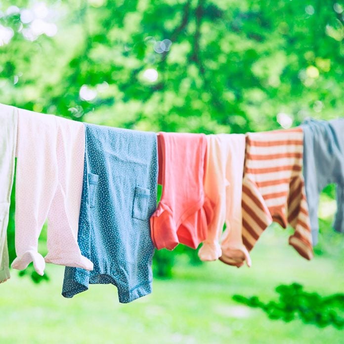 clothesline with floss