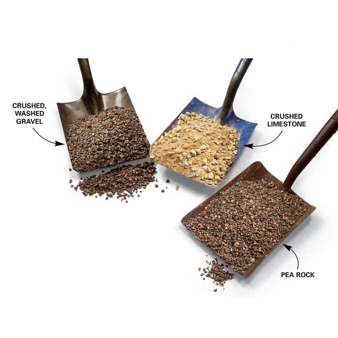 different types of gravel