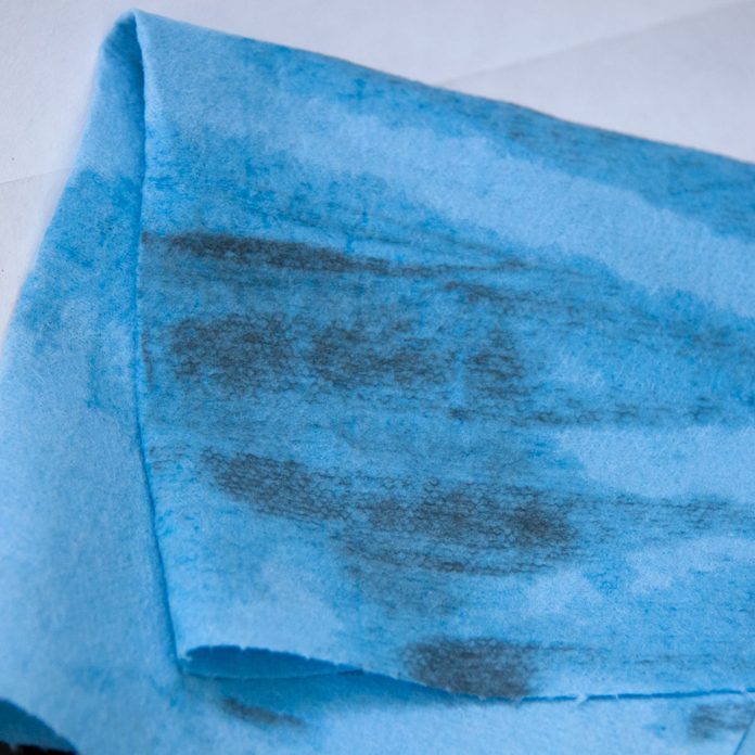 dirty towel