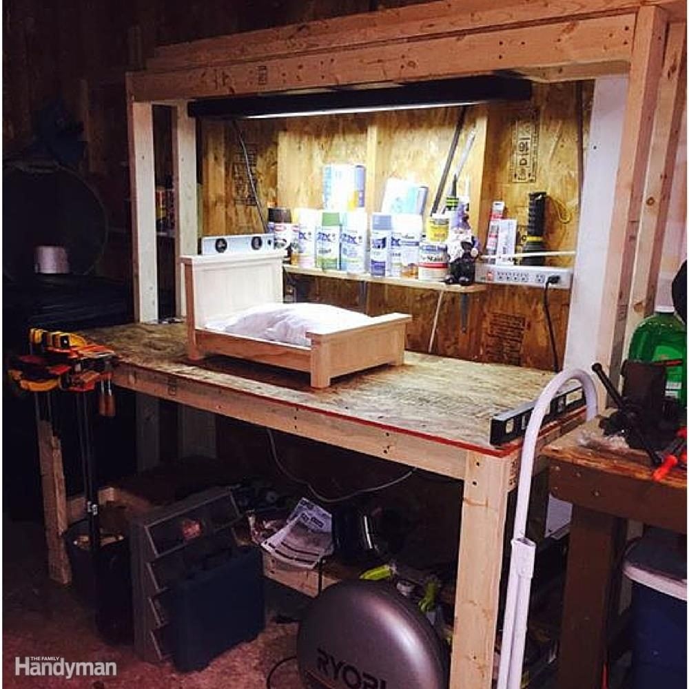 10 Real-Life Wood Workbench Plans and Inspiration Photos ...
