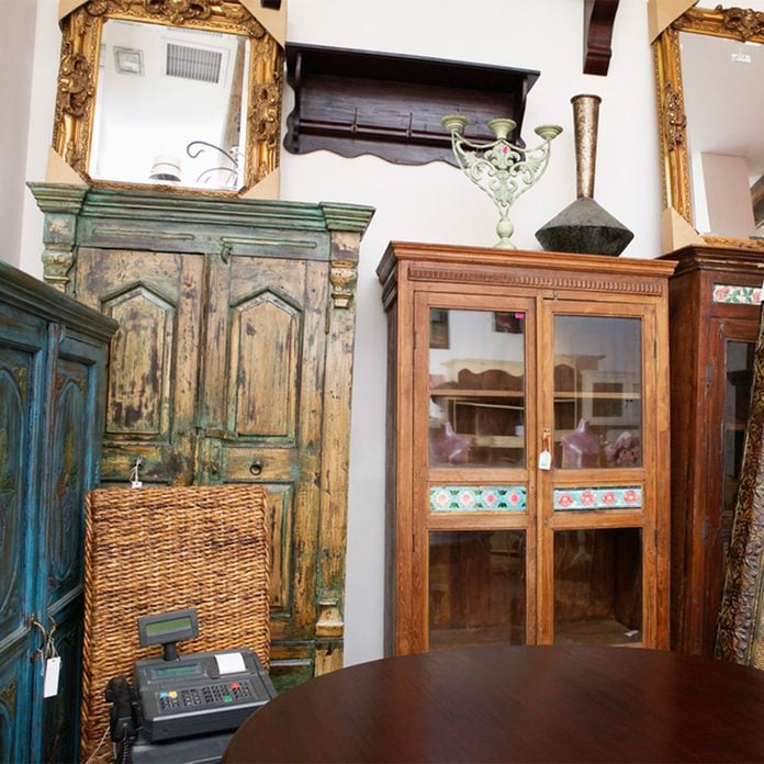 furniture store antiques old bookcases