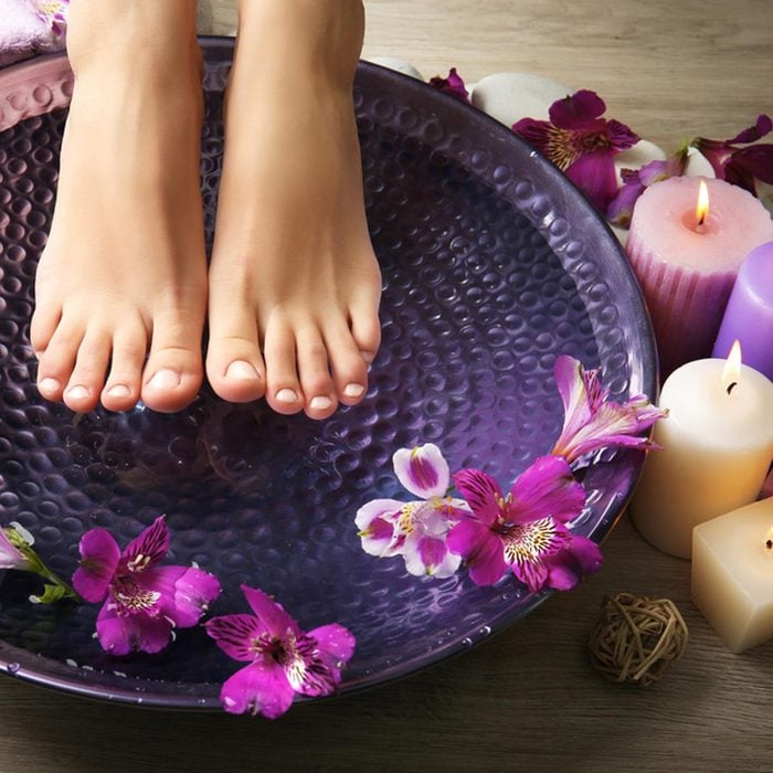 foot spa relaxation