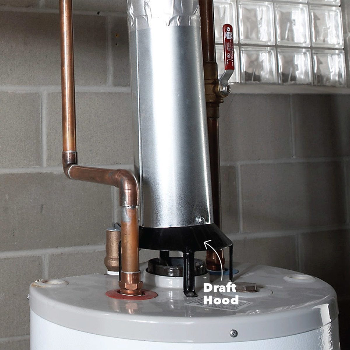 Dr. Seuss water heater venting - The right way: