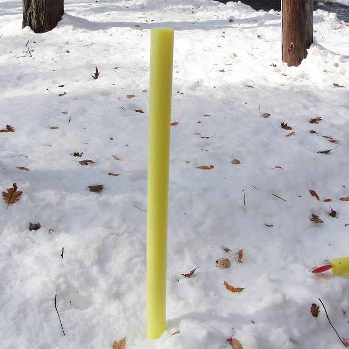 High-Visibility Boundary Marker pool noodle
