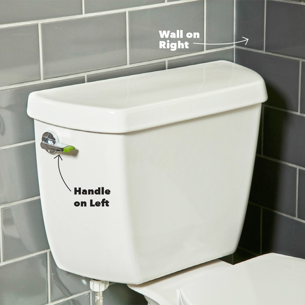 flush handle toilet