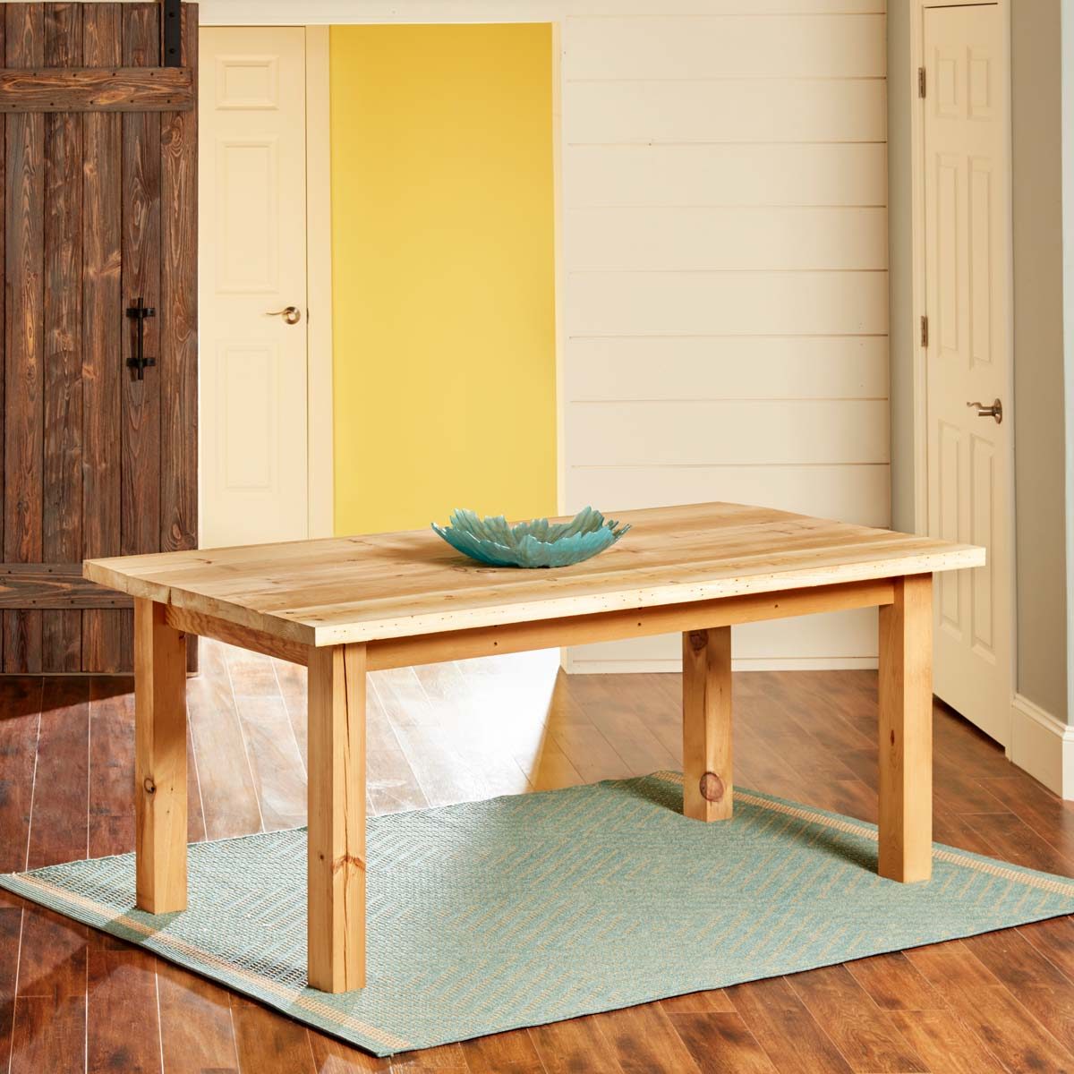 Build a Simple Reclaimed Wood Table  Family Handyman