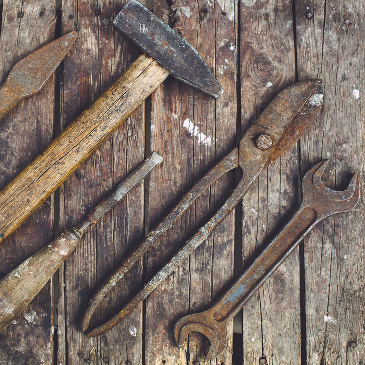 Rusty tools