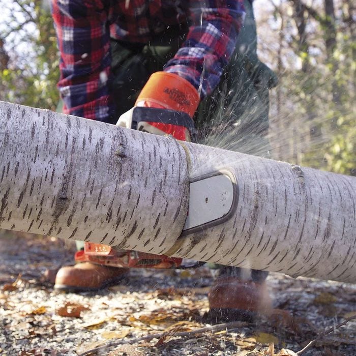 Can a battery-powered saw replace a gas model?