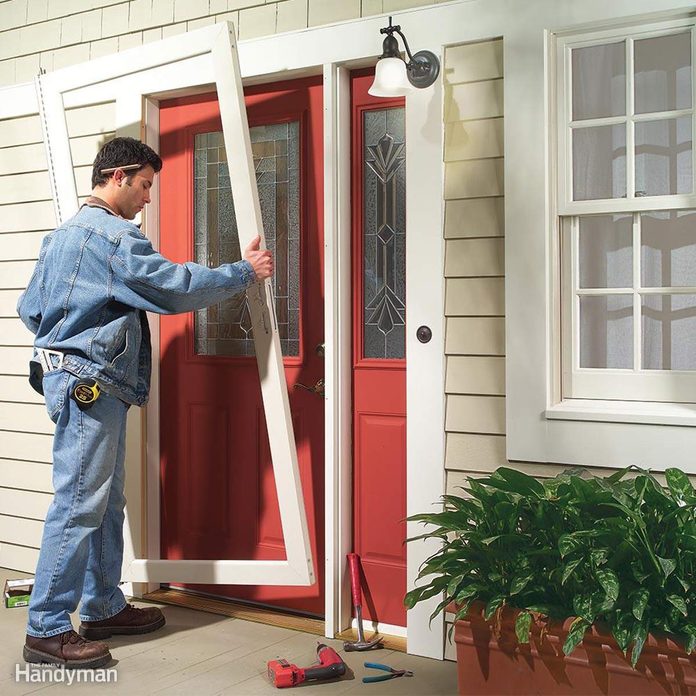 Door, storm door, door repair, door replacement