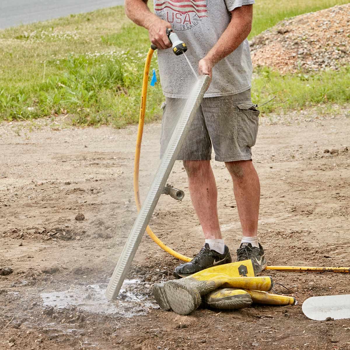How to Pour a Perfect Concrete Slab | The Family Handyman