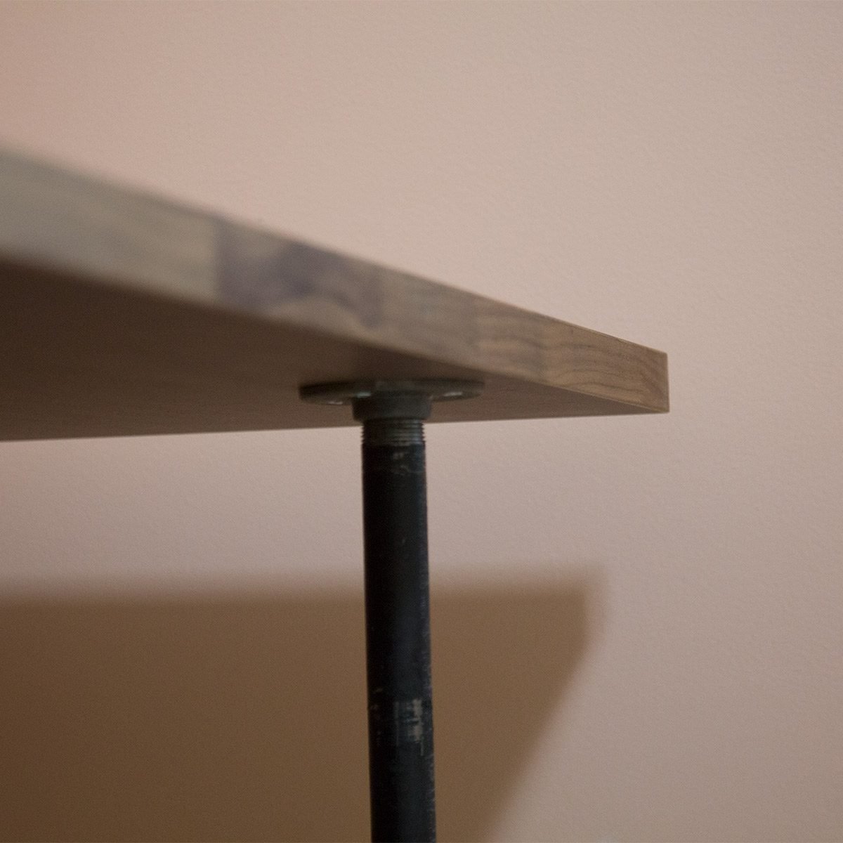 How To Build A Pipe Desk The Family Handyman