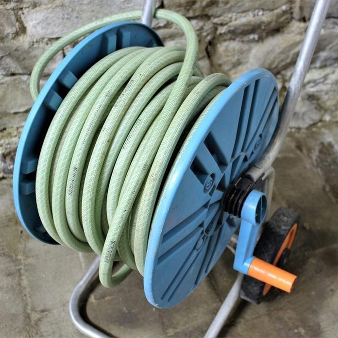 store hose hose reel storage outdoors