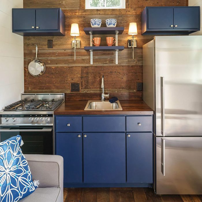 Driftwood Homes Used Real Barn Wood in the Indigo