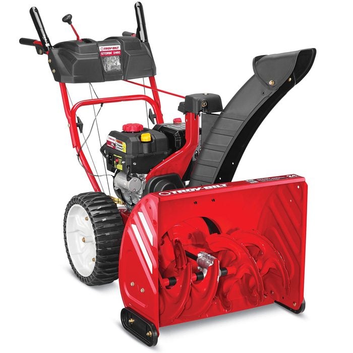 What is a three-stage snow blower?