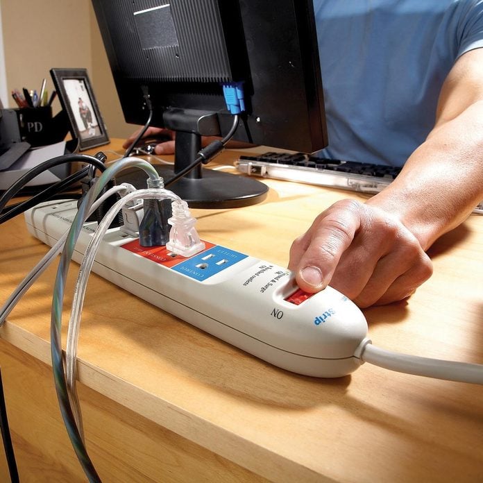 Electricity surge protector
