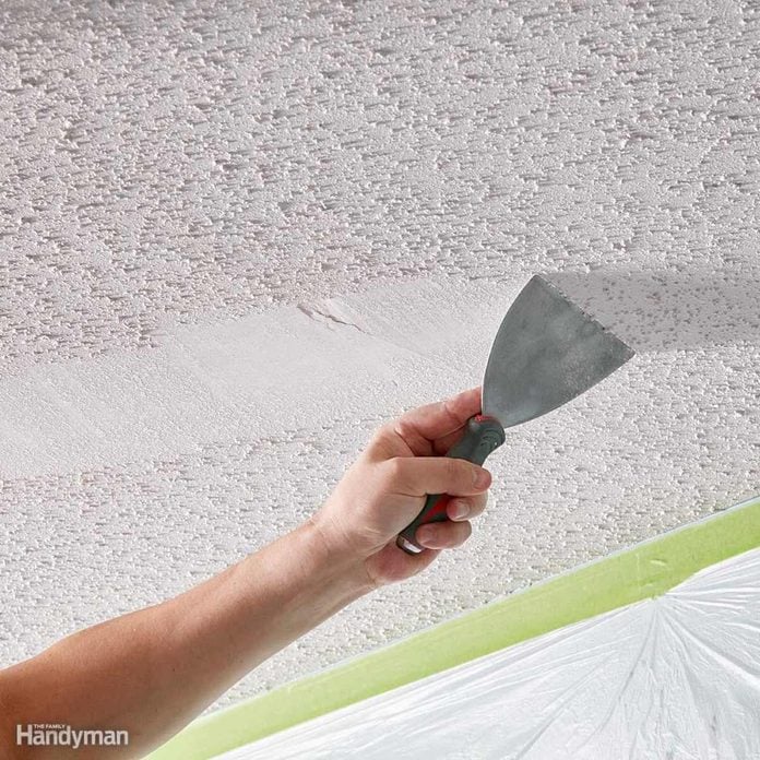 12 Tips On How To Remove Popcorn Ceiling Faster And Easier